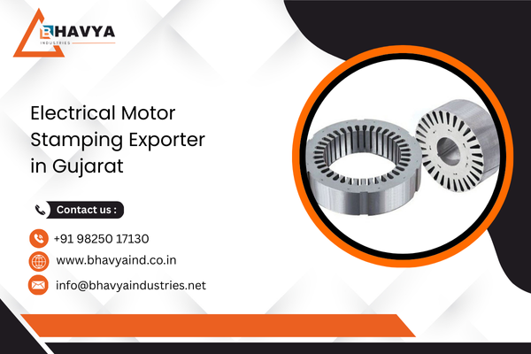 Electrical Motor Stamping Exporter in Gujarat