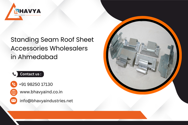 Standing Seam Roof Sheet Accessories Wholesalers in Ahmedabad