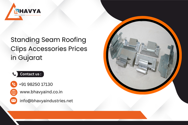 Standing Seam Roofing Clips Accessories Prices in Gujarat